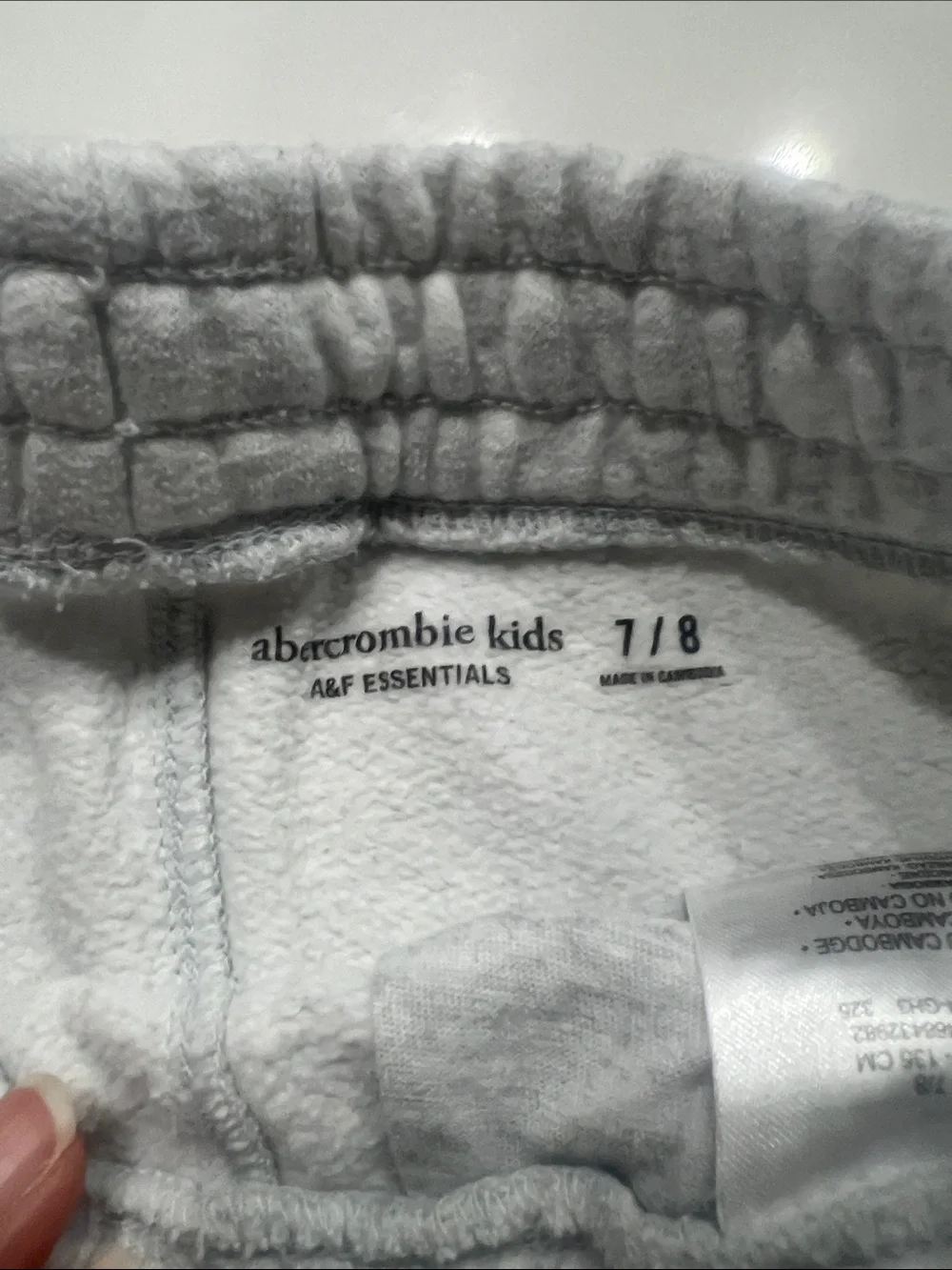 abercrombie kids Light Gray Zip Hoodie & Joggers Set - Picture 4 of 8